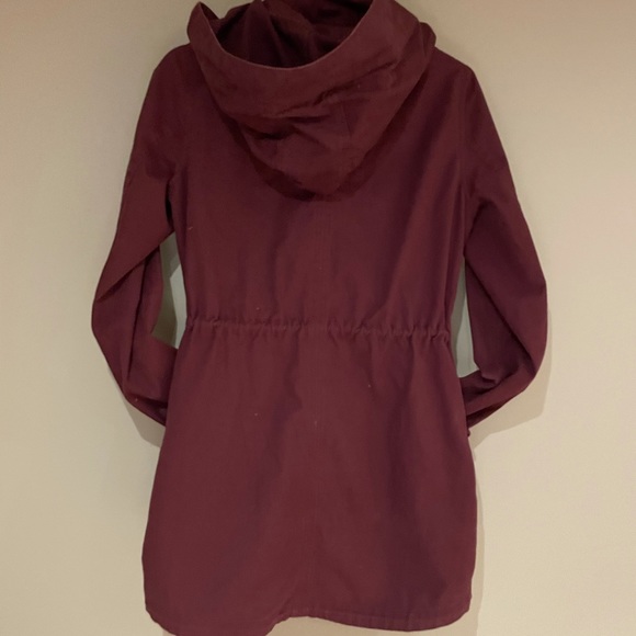 Burgundy utility jacket - Picture 2 of 3